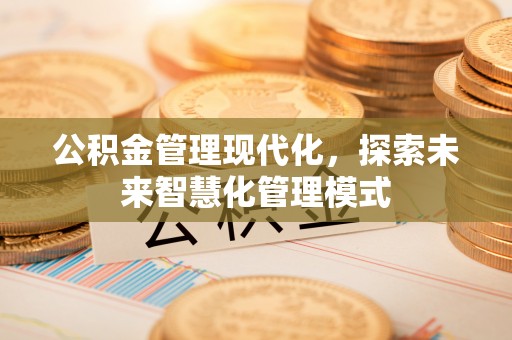 多伦公积金管理现代化，探索未来智慧化管理模式