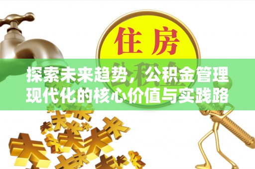多伦探索未来趋势，公积金管理现代化的核心价值与实践路径