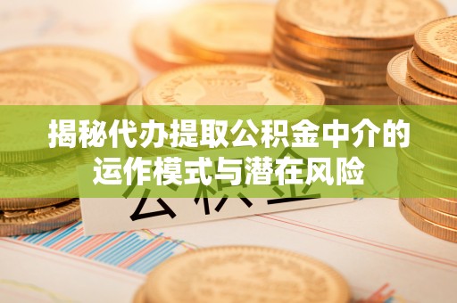 多伦揭秘代办提取公积金中介的运作模式与潜在风险