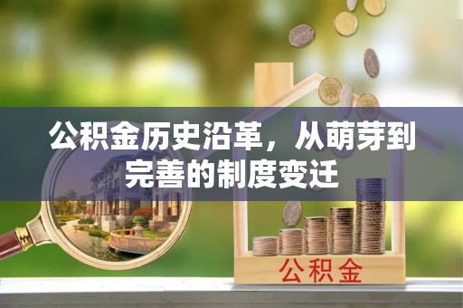 多伦公积金历史沿革，从萌芽到完善的制度变迁